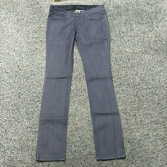 Lux Denim - Lux Women's Jeans Straight Leg S 28 Dark Wash USA